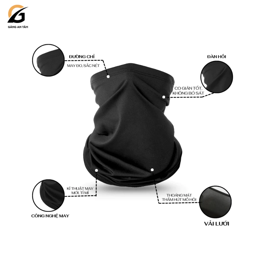 Khăn Đa Năng Cao Cấp Chống Nắng, Khăn Ống Đa Chống Bụi Đi Phượt, Co Dãn 4 Chiều - Ảnh 7